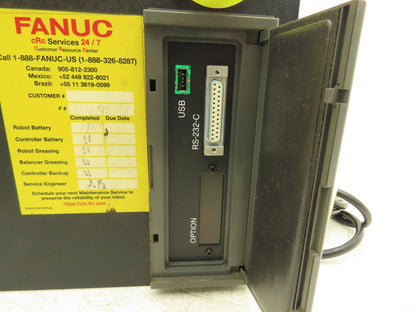 Fanuc A20B-2101-0370 A05B-2502-C053 Operator Control Panel WITH KEY