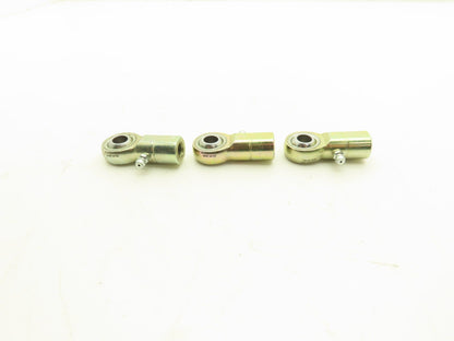 Aurora MWF-M10Z Spherical Rod-End Bearing 10mm Bore M10x1.5 Female Lot of 3