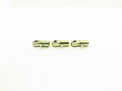 Aurora MWF-M10Z Spherical Rod-End Bearing 10mm Bore M10x1.5 Female Lot of 3