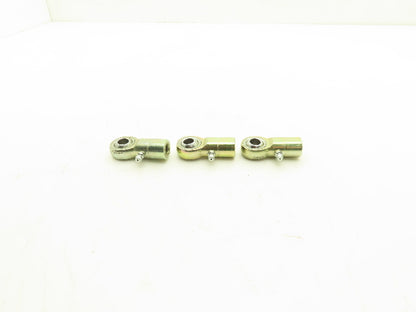 Aurora MWF-M10Z Spherical Rod-End Bearing 10mm Bore M10x1.5 Female Lot of 3