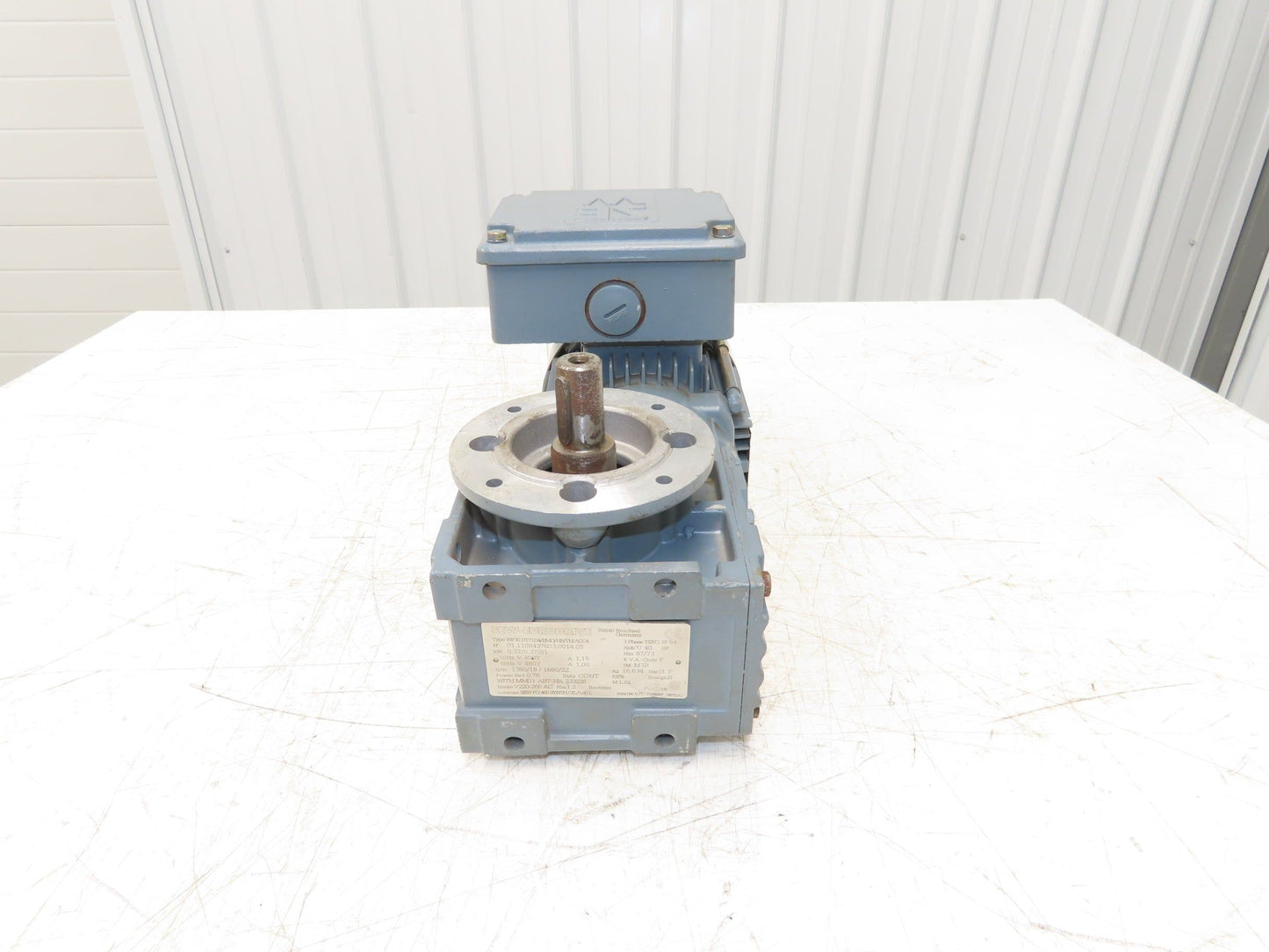 Sew Eurodrive WF30DT71D4/BMG/HR/TH/ACC4 Brake Gearmotor .37kw 22rpm 460V 3PH