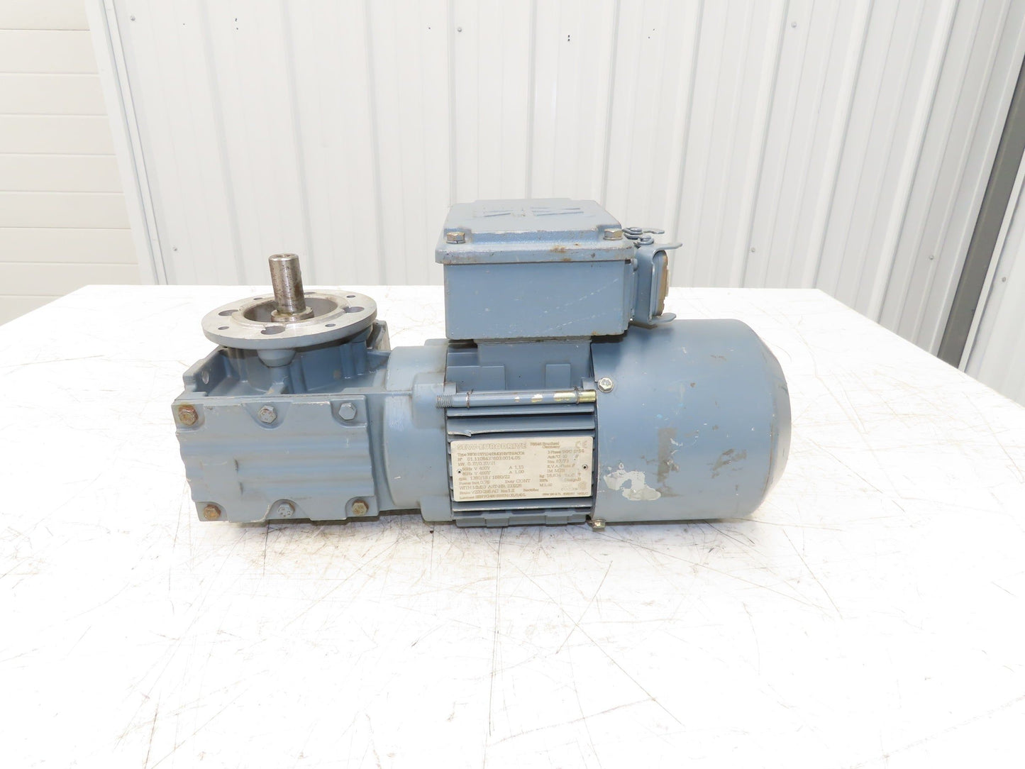 Sew Eurodrive WF30DT71D4/BMG/HR/TH/ACC4 Brake Gearmotor .37kw 22rpm 460V 3PH