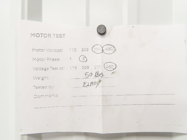 Reliance 10205120-EZ Master XL Gearmotor 10:1 -173rpm 3/4Hp 230/460V 3PH R56