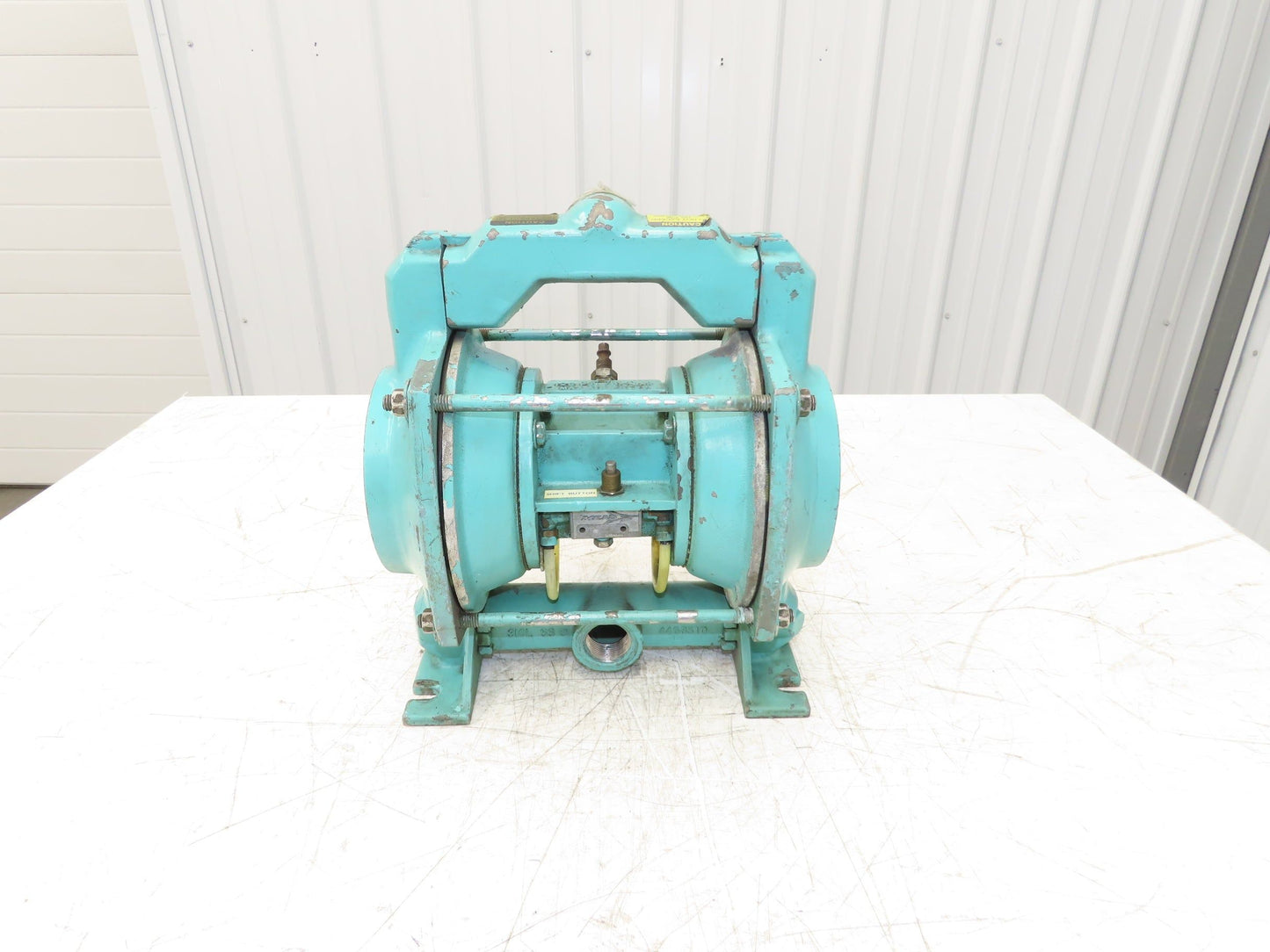 ITT 1A0D SNNN Air Operated Pneumatic Diaphragm Pump 1"NPT 316 Stainless 125psi