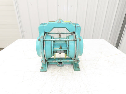 ITT 1A0D SNNN Air Operated Pneumatic Diaphragm Pump 1"NPT 316 Stainless 125psi