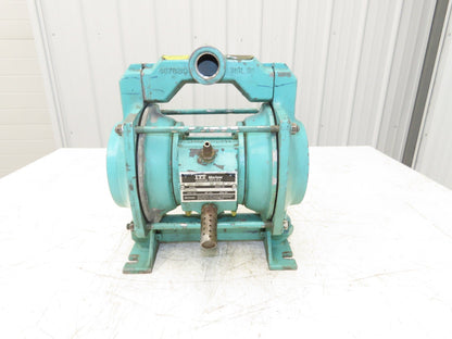 ITT 1A0D SNNN Air Operated Pneumatic Diaphragm Pump 1"NPT 316 Stainless 125psi