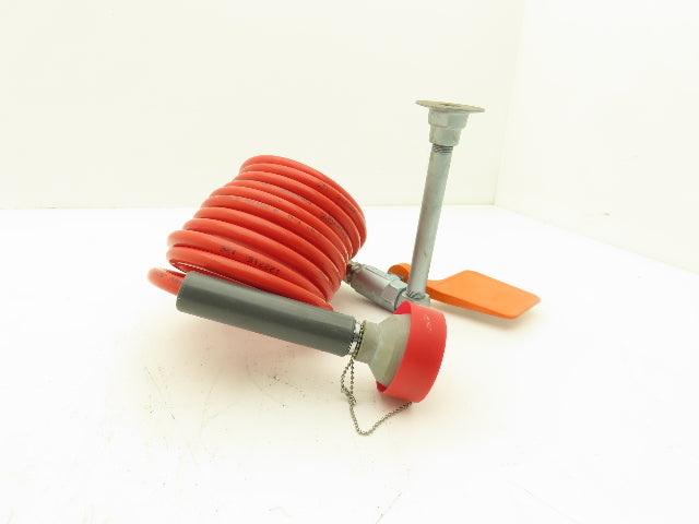 Guardian Equipment Emergency Drench Hose Wash Station 1/2" Valve 3/8" ID Hose