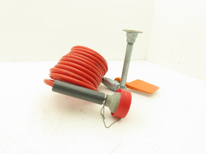 Guardian Equipment Emergency Drench Hose Wash Station 1/2" Valve 3/8" ID Hose