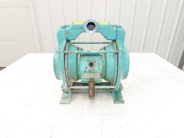 ITT 1A0D SNNN Air Operated Pneumatic Diaphragm Pump 1"NPT 316 Stainless 125psi