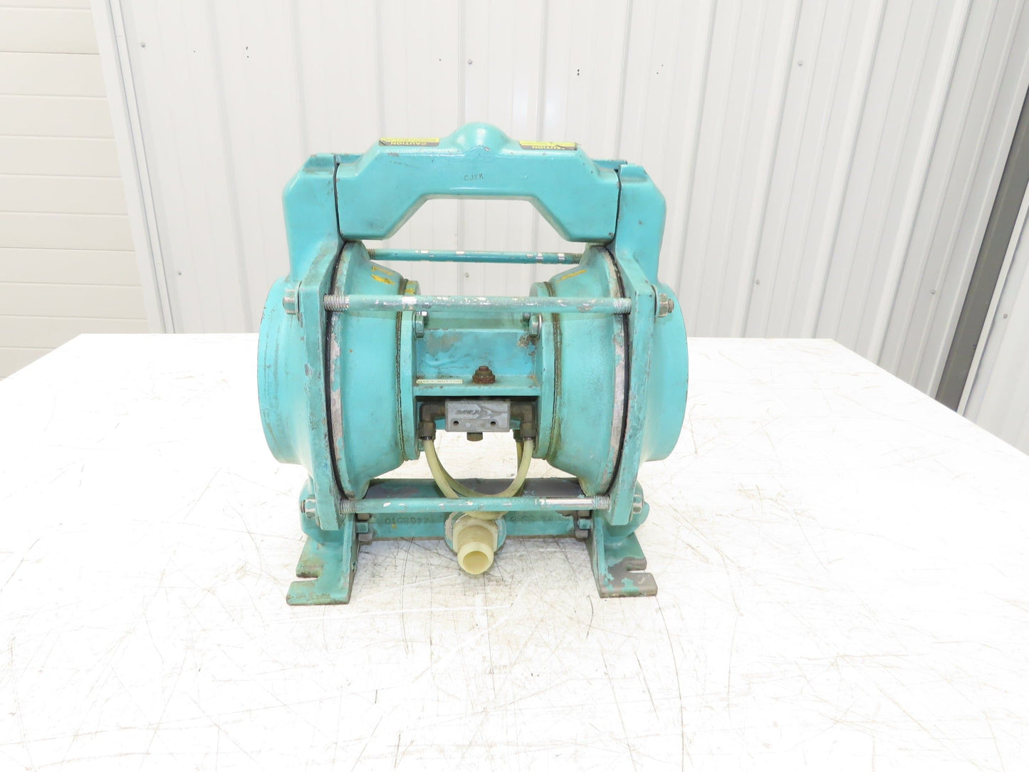 ITT 1A0D SNNN Air Operated Pneumatic Diaphragm Pump 1"NPT 316 Stainless 125psi