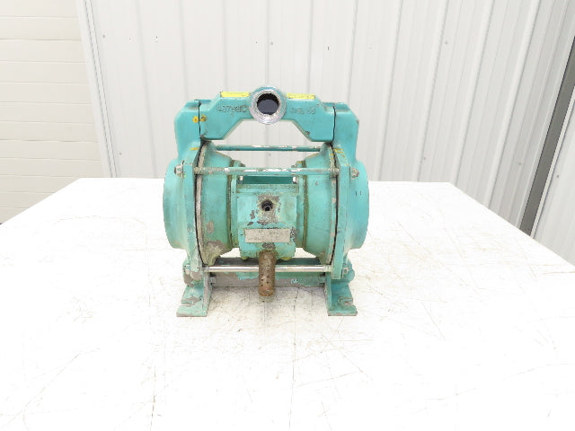 ITT 1A0D SNNN Air Operated Pneumatic Diaphragm Pump 1"NPT 316 Stainless 125psi