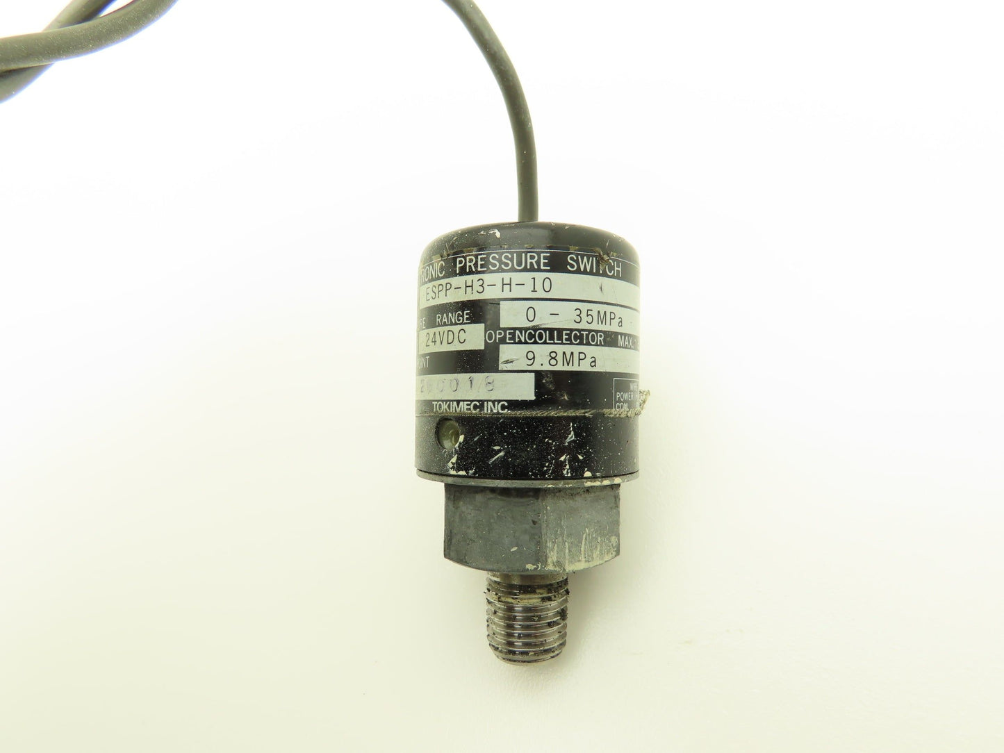Tokimec ESPP-H3-H-10 Pressure Switch 5075 psi 35MPa 24VDC