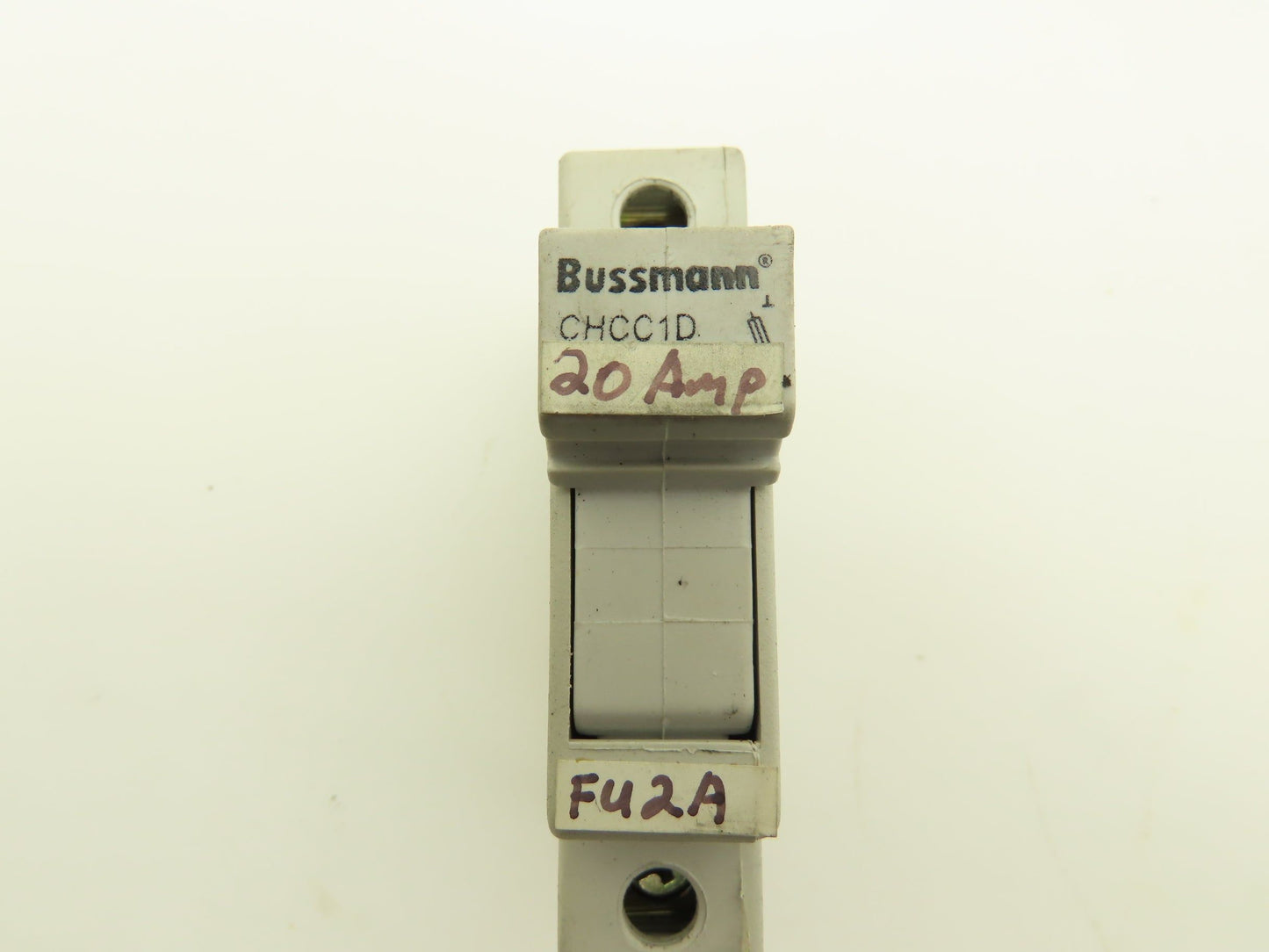 Bussmann CHCC1D DIN Rail Fuse Holder 1-Pole 30A Lot of 32