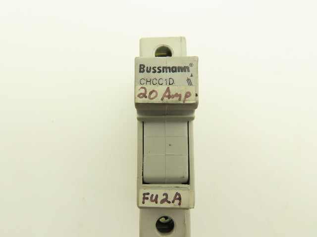 Bussmann CHCC1D DIN Rail Fuse Holder 1-Pole 30A Lot of 32