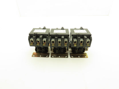 Furnas 42FE35AF357R Motor Starter Contactor 75A 600V 40Hp 120V Coil Lot of 3