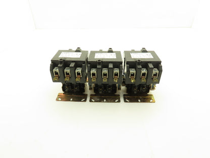 Furnas 42FE35AF357R Motor Starter Contactor 75A 600V 40Hp 120V Coil Lot of 3