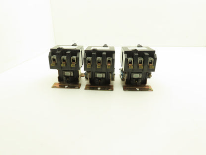 Furnas 42FE35AF357R Motor Starter Contactor 75A 600V 40Hp 120V Coil Lot of 3