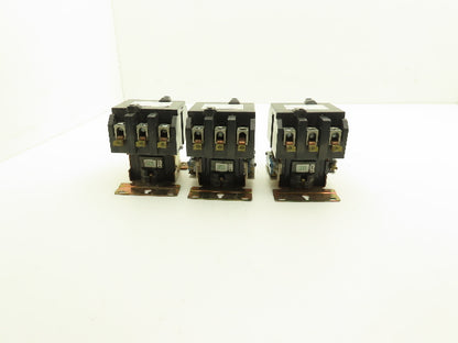 Furnas 42FE35AF357R Motor Starter Contactor 75A 600V 40Hp 120V Coil Lot of 3