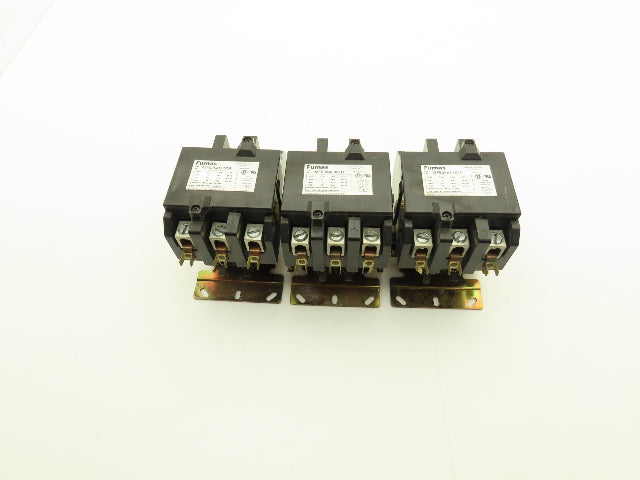 Furnas 42FE35AF357R Motor Starter Contactor 75A 600V 40Hp 120V Coil Lot of 3