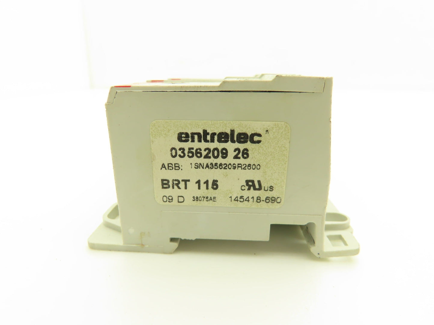 Entrelec BRT 115 Connector Block 600V 115A 3-Pole 8-2AWG In 14-4AWG Out Lot of 2