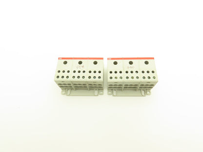 Entrelec BRT 115 Connector Block 600V 115A 3-Pole 8-2AWG In 14-4AWG Out Lot of 2