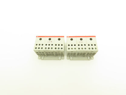 Entrelec BRT 115 Connector Block 600V 115A 3-Pole 8-2AWG In 14-4AWG Out Lot of 2