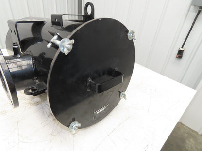 Burkle 4" Pipeline Air Filter Vacuum Pump Blower Steel Housing Flanged