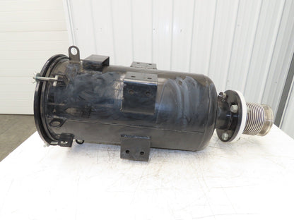 Burkle 4" Pipeline Air Filter Vacuum Pump Blower Steel Housing Flanged