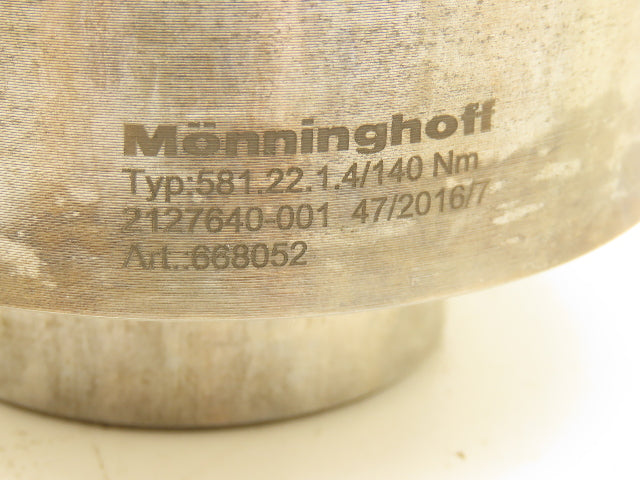 Monninghoff 581 Multiple Disc Torque Limiter Safety Clutch 1.5" & 1.25" Bores