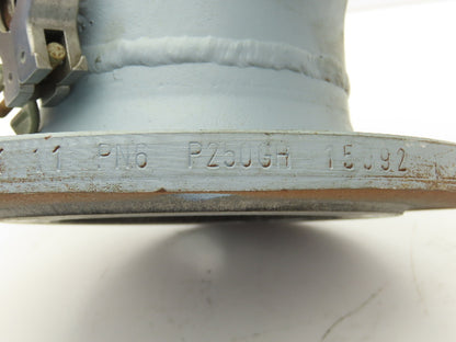 4" Pipe Tee Vacuum Connections x Flanged Inlet 4x4x4" DN100