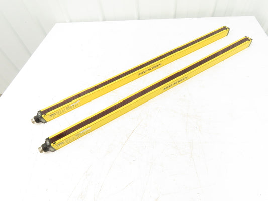 Banner MSE3624Y Safety Light Curtain Emitter Mini-Screen 36" Lot of 2