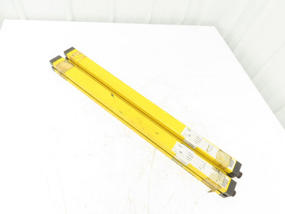 Sick MGSE75-12A|MGSS75-12 Safety Light Curtain Emitter/Receiver Set 750mm 20ms