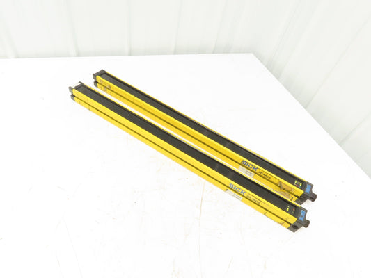 Sick MGSE75-12A|MGSS75-12 Safety Light Curtain Emitter/Receiver Set 750mm 20ms