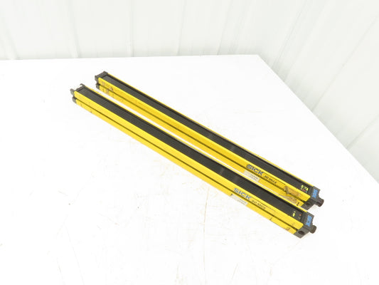 Sick MGSE75-12A|MGSS75-12 Safety Light Curtain Emitter/Receiver Set 750mm 20ms