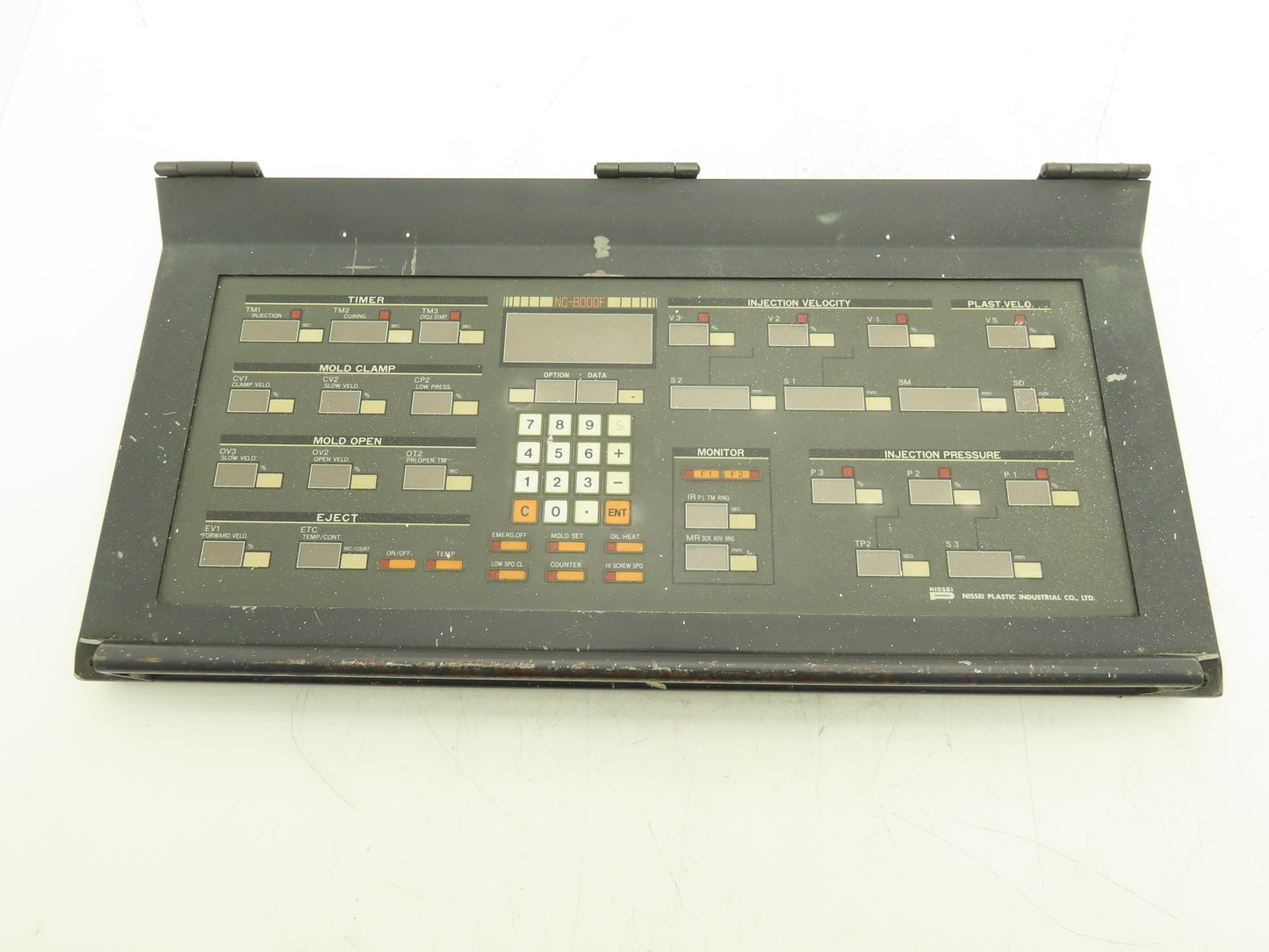 Nissei NC-8000F Operator Control Panel Injection Molding
