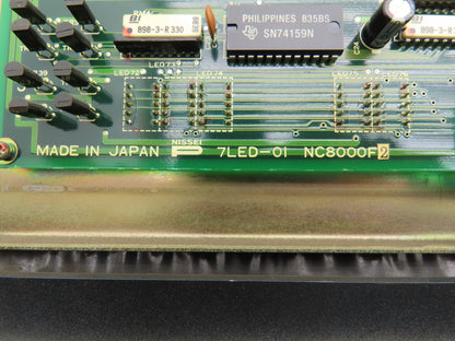 Nissei NC-8000F Operator Control Panel Injection Molding