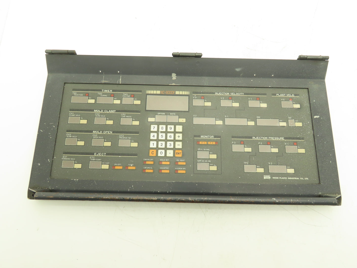 Nissei NC-8000F Operator Control Panel Injection Molding