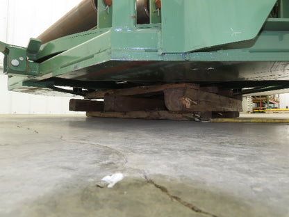 48" Pallet Rotator Transfer Conveyor 360° Swivel Turntable 3.5" Powered Roller