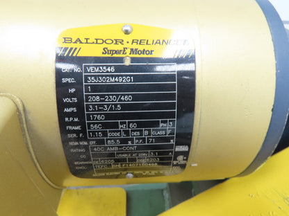 48" Pallet Rotator Transfer Conveyor 360° Swivel Turntable 3.5" Powered Roller