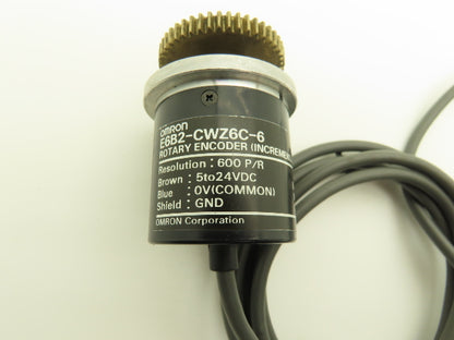 Omron E6B2-CWZ6C-6 Rotary Encoder 6mm Shaft 600 Step 5-24VDC