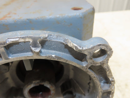 Boston Gear F732-40-B7-G Worm Gearbox 40:1 Reducer 2Hp 44rpm LH 140TC