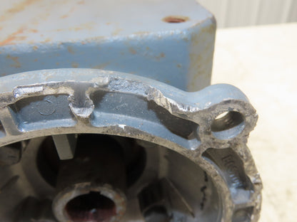 Boston Gear F732-40-B7-G Worm Gearbox 40:1 Reducer 2Hp 44rpm LH 140TC