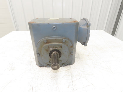 Boston Gear F732-40-B7-G Worm Gearbox 40:1 Reducer 2Hp 44rpm LH 140TC