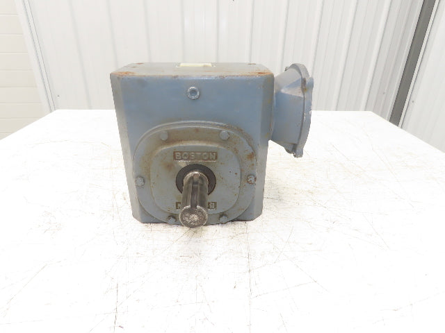 Boston Gear F732-40-B7-G Worm Gearbox 40:1 Reducer 2Hp 44rpm LH 140TC