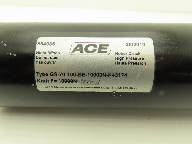 ACE Gas Spring 10000N Strut 100mm Stroke Shock M24-2.0 Read Description