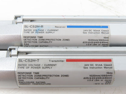 Keyence SL-C52H-R | SL-C52H-T Light Curtain Transmitter Receiver Set 1020mm 24V