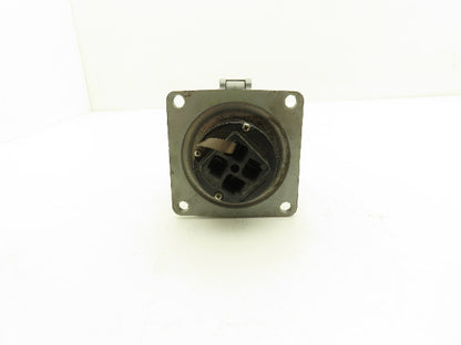 Hubbell HBL460RS2W Pin Sleeve Receptacle 60A 3P 4W 600V 3 Pole 4 Wire