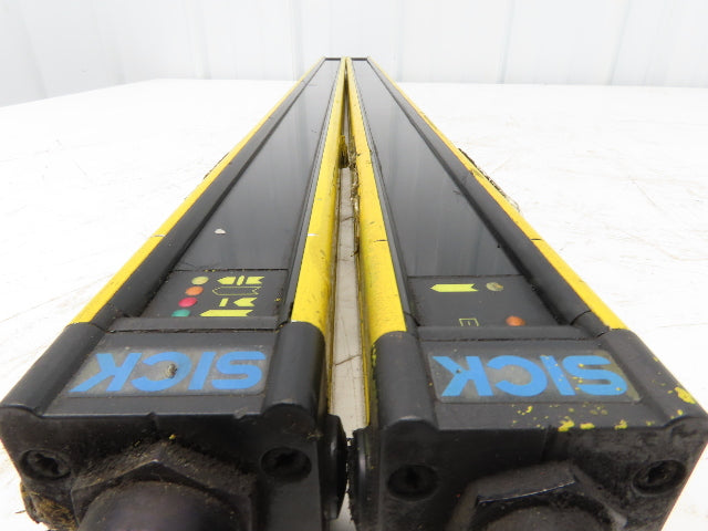 Sick 1015512|1015536 Safety Light Curtain Transmitter Receiver Set 900mm