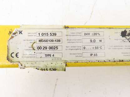 Sick MGSE120-12B Safety Light Curtain Receiver 1200mm x 18m