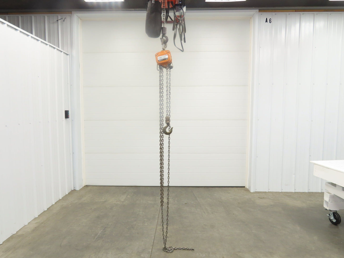 Ingersoll Rand VL2-010 1 Ton 2000Lb Manual Chain Fall Hoist 11' Lift Hook Mount
